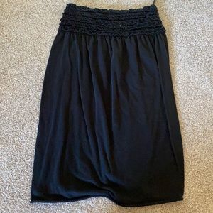 Black Strapless Coverup, Lightly Used